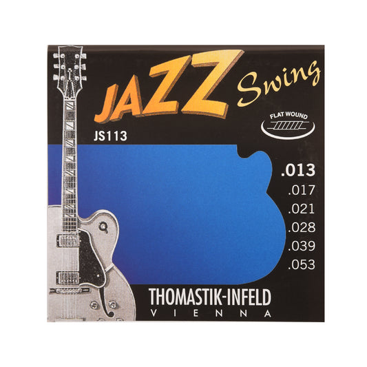 Thomastik JS113 Medium Flatwound Jazz Swing Electric Guitar Strings Accessories / Strings / Guitar Strings