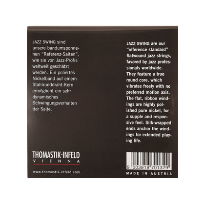 Thomastik JS113 Medium Flatwound Jazz Swing Electric Guitar Strings Accessories / Strings / Guitar Strings