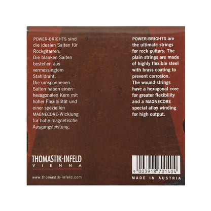 Thomastik PB109 Power Brights Round Wound Light 9-42 Accessories / Strings / Guitar Strings