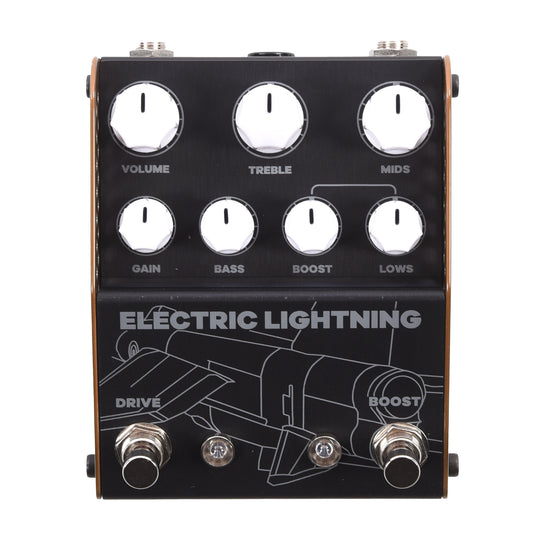 Thorpy FX Electric Lightning Tube Drive Pedal Effects and Pedals / Overdrive and Boost