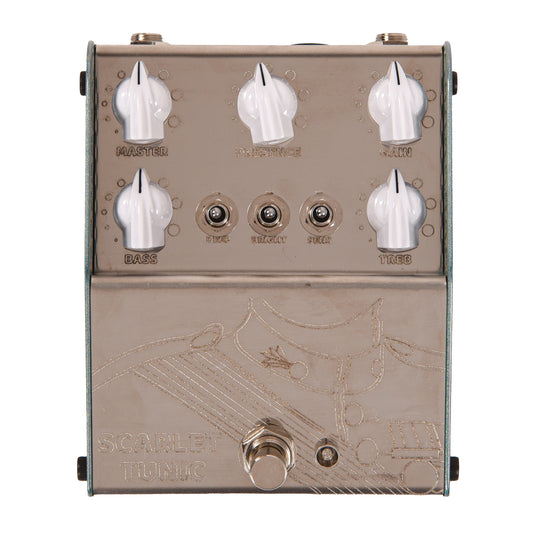 Thorpy FX Special Run Green Scarlet Tunic Analog Amp Emulator Pedal Effects and Pedals / Overdrive and Boost