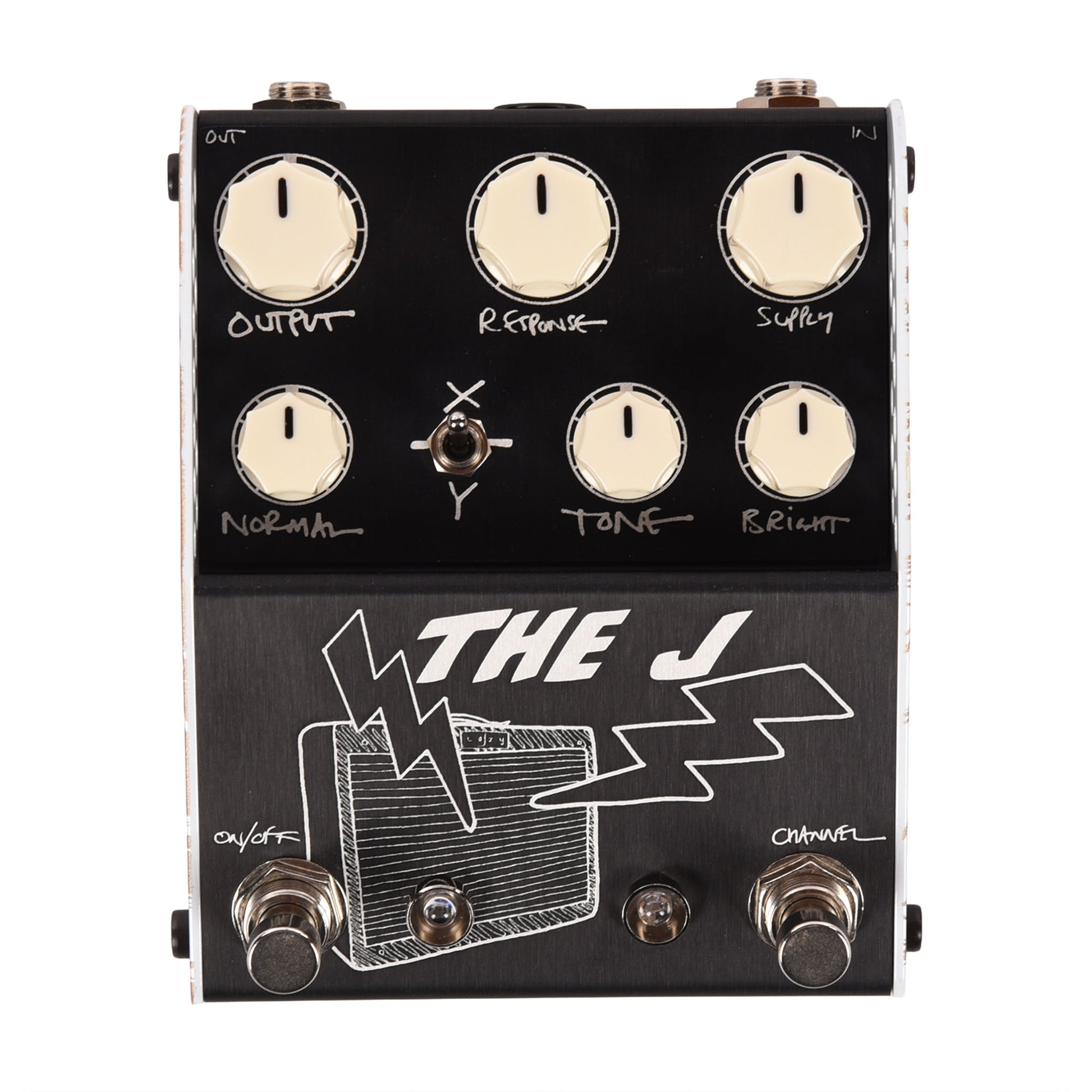 analog guitar pedals Thorpy FX x Lazy J Amplifiers The J Analog Amp Emulator Pedal