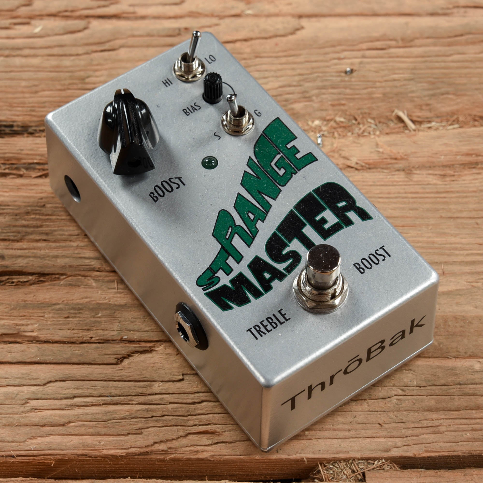 Throbak Strange Master Treble Booster Effects and Pedals / Overdrive and Boost