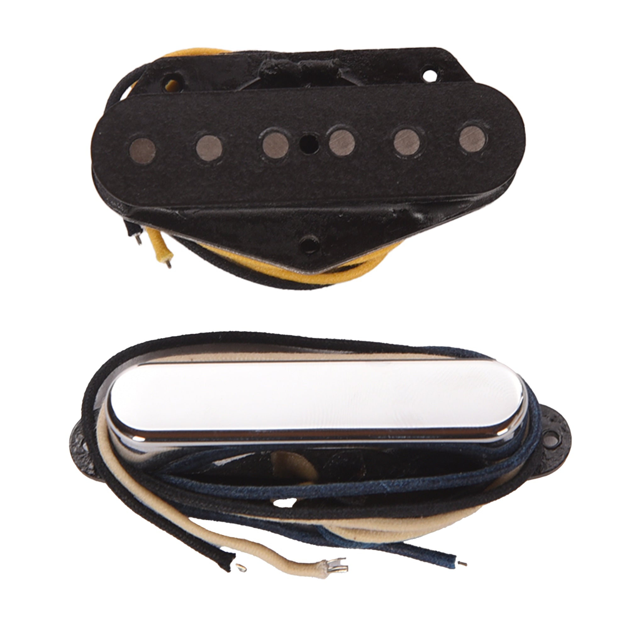 ThroBak Nocaster A3 Classic Telecaster Guitar Pickup Set Unaged Vintage Phase 3-Wire Neck Parts / Guitar Pickups