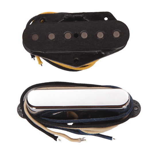 ThroBak Nocaster A3 Classic Telecaster Guitar Pickup Set Unaged Vintage Phase 3-Wire Neck Parts / Guitar Pickups