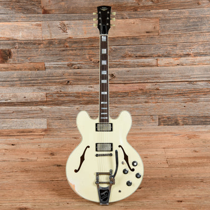 TMG Theo '59 335 White Electric Guitars