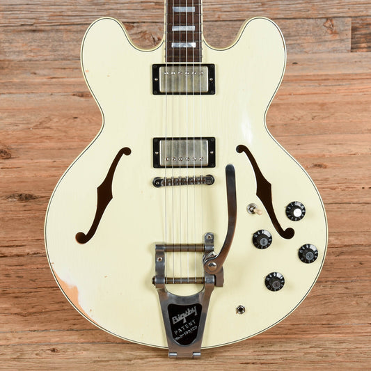 TMG Theo '59 335 White Electric Guitars