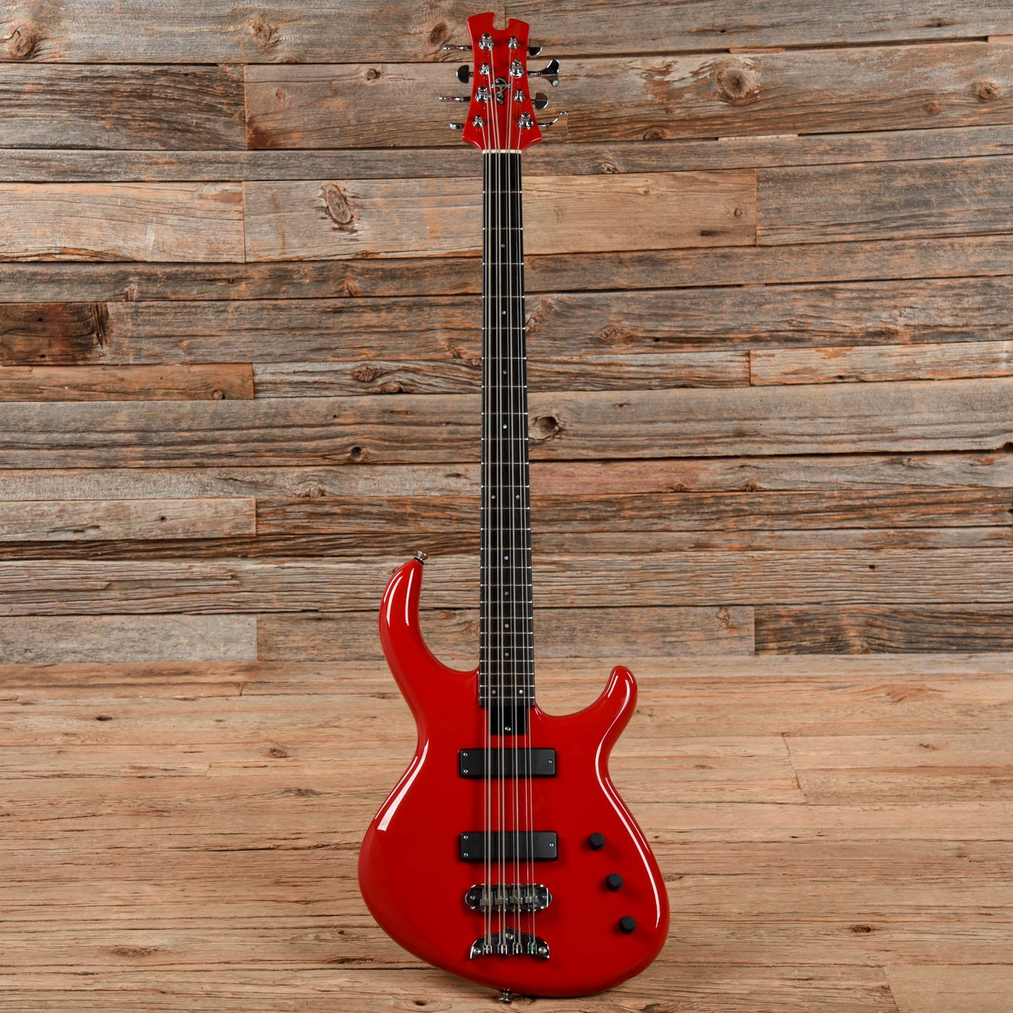 Tobias 8-String Bass Red Refin Bass Guitars / 5-String or More