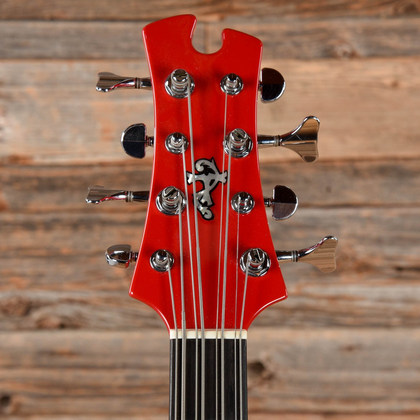 Tobias 8-String Bass Red Refin Bass Guitars / 5-String or More