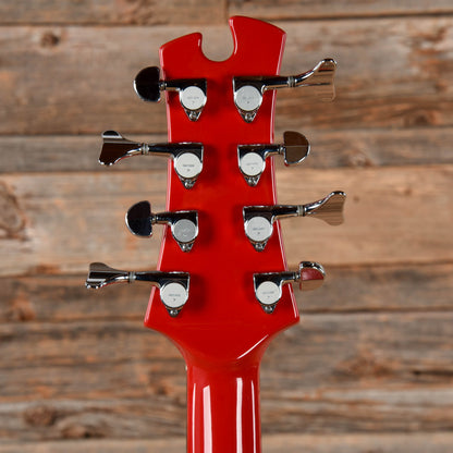 Tobias 8-String Bass Red Refin Bass Guitars / 5-String or More