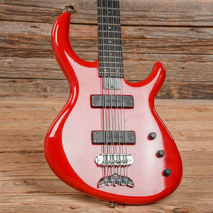 Tobias 8-String Bass Red Refin Bass Guitars / 5-String or More