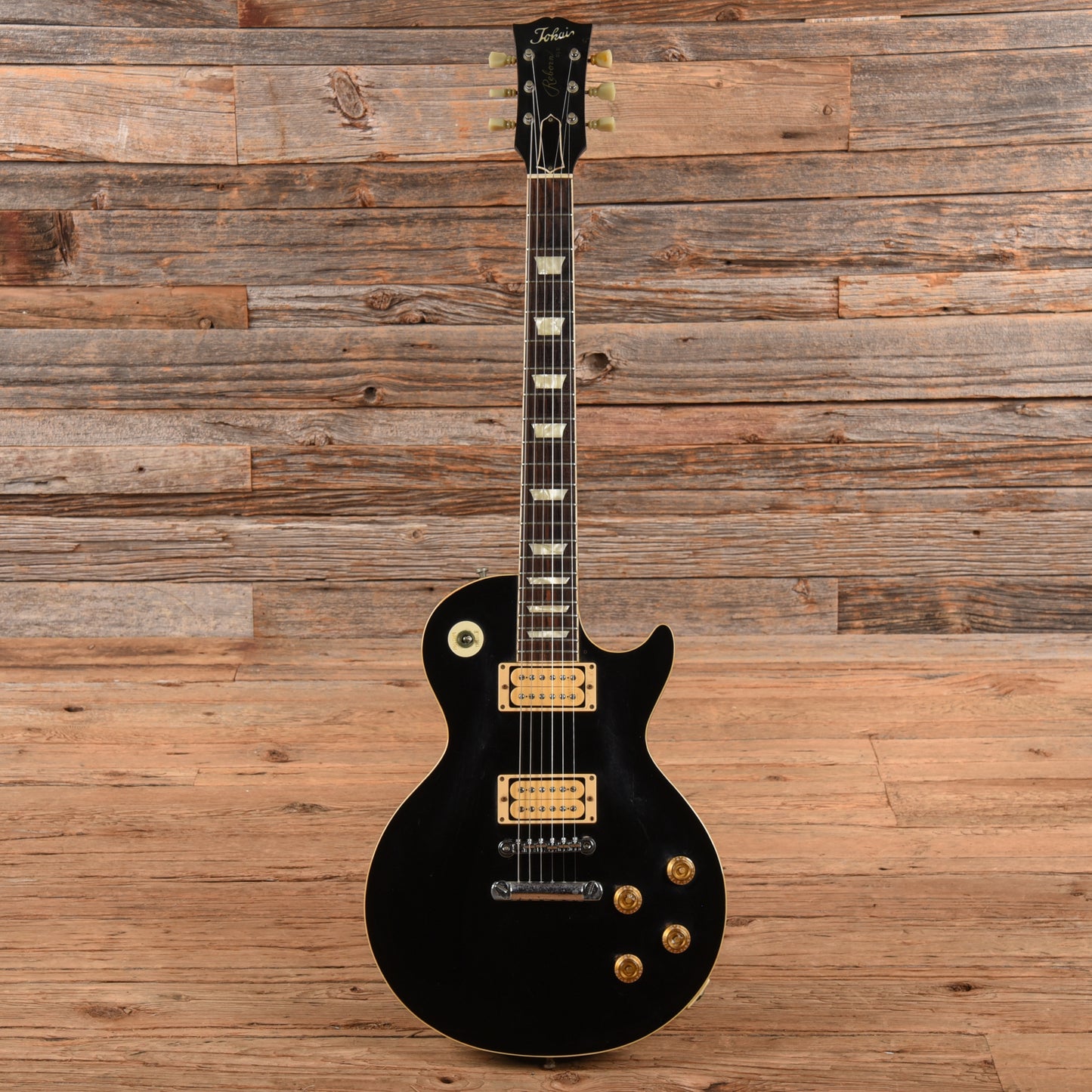 Tokai Reborn Old LS-50 Black Electric Guitars / Solid Body