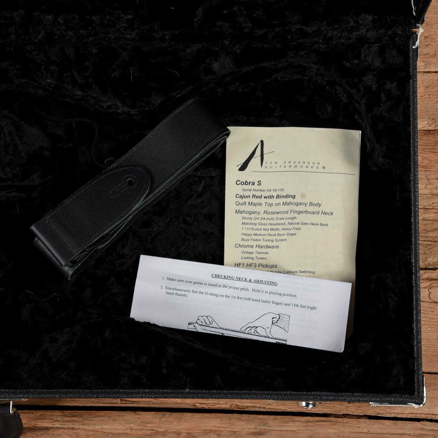 Tom Anderson Cobra S Electric Guitars / Solid Body