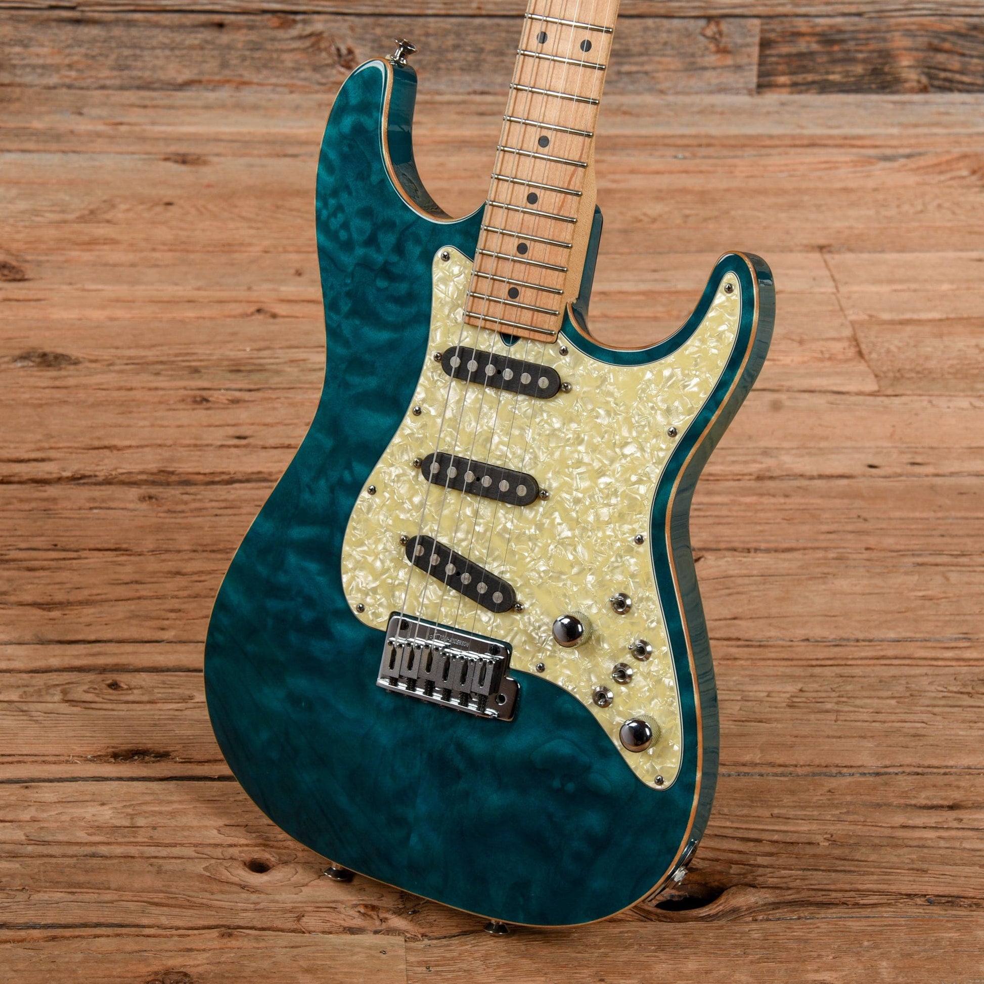 Tom Anderson Drop Top Classic Blue 1994 Electric Guitars / Solid Body