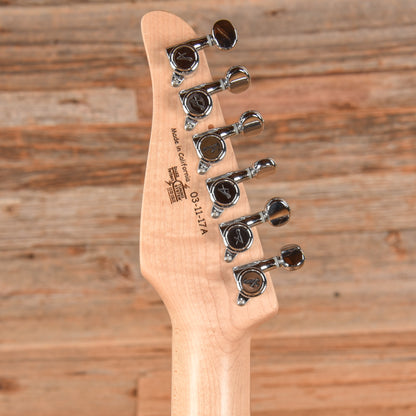 Tom Anderson Drop Top Classic Bora to Transparent Blue Burst 2017 Electric Guitars / Solid Body