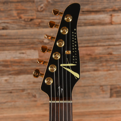 Tom Anderson Hollow T Classic Contoured Black 2013 Electric Guitars / Solid Body
