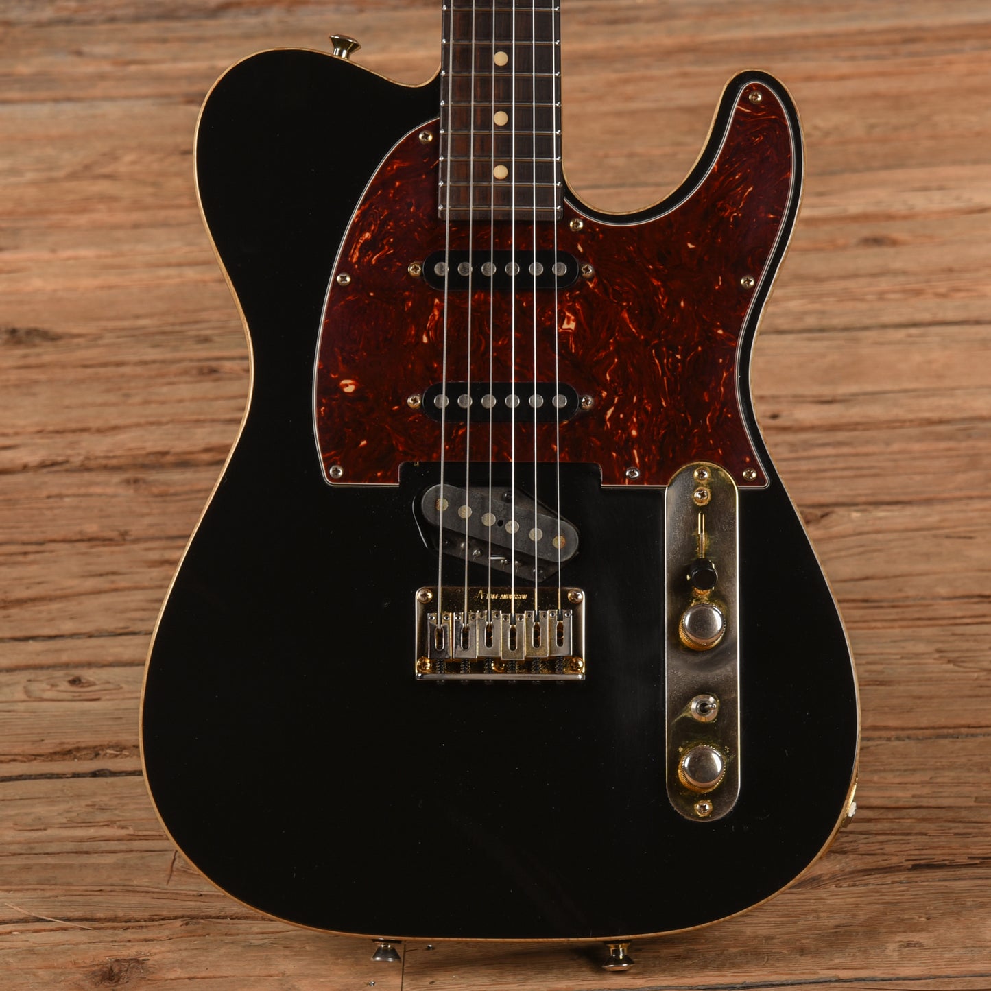 Tom Anderson Hollow T Classic Contoured Black 2013 Electric Guitars / Solid Body