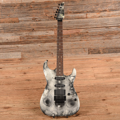 Tom Anderson Pro Am Bowling Ball Black & White 2024 Electric Guitars / Solid Body