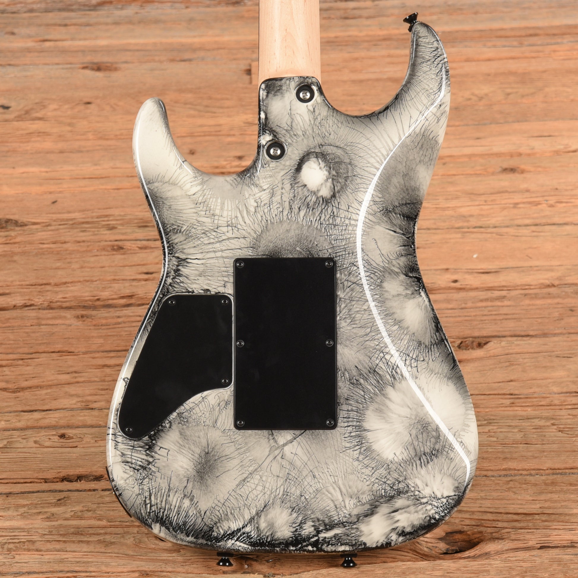 Tom Anderson Pro Am Bowling Ball Black & White 2024 Electric Guitars / Solid Body