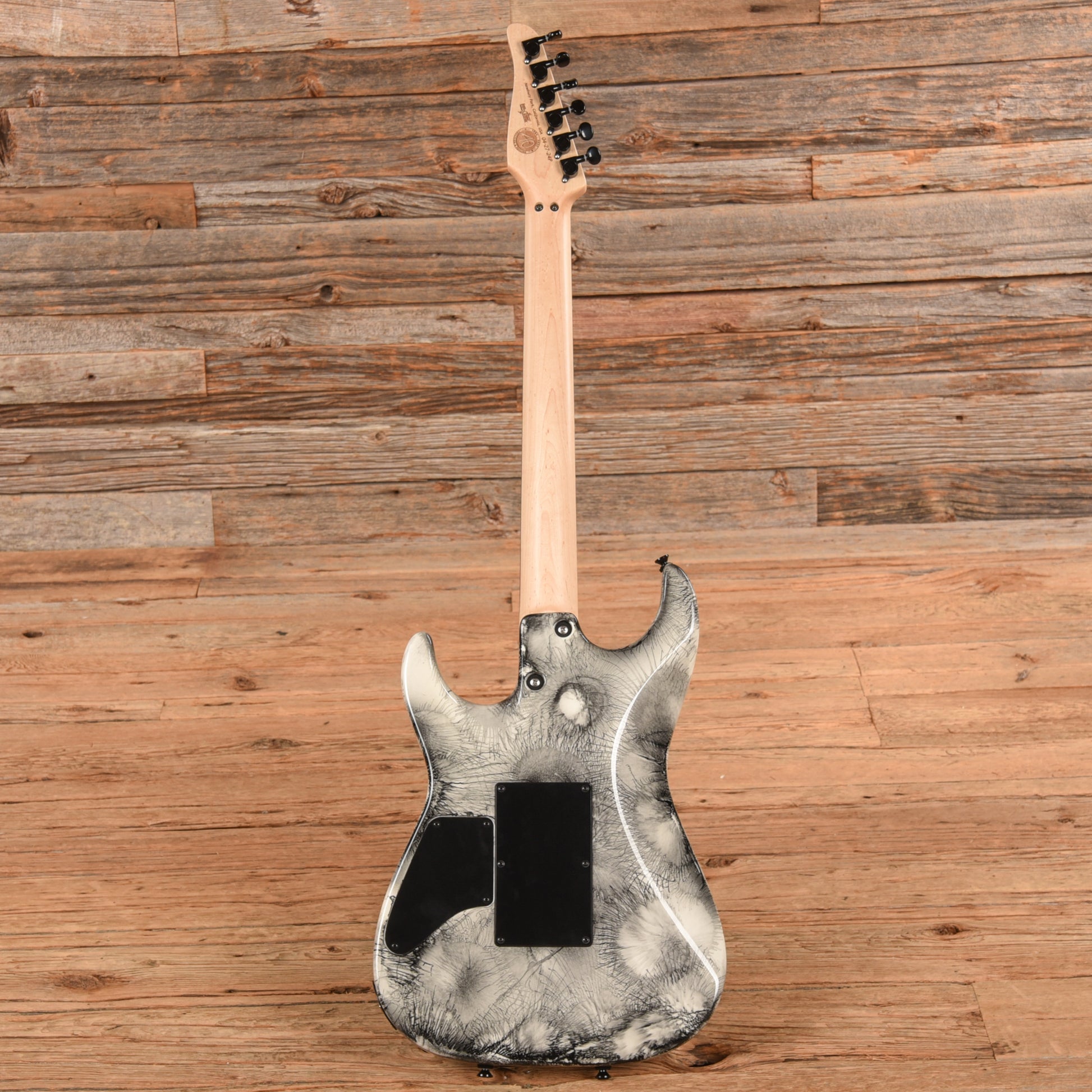 Tom Anderson Pro Am Bowling Ball Black & White 2024 Electric Guitars / Solid Body