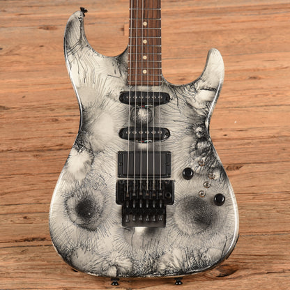 Tom Anderson Pro Am Bowling Ball Black & White 2024 Electric Guitars / Solid Body