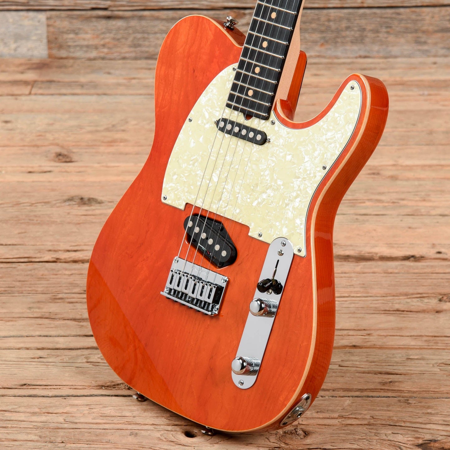 Tom Anderson Telecaster Style USA Orange Trans 1996 Electric Guitars / Solid Body