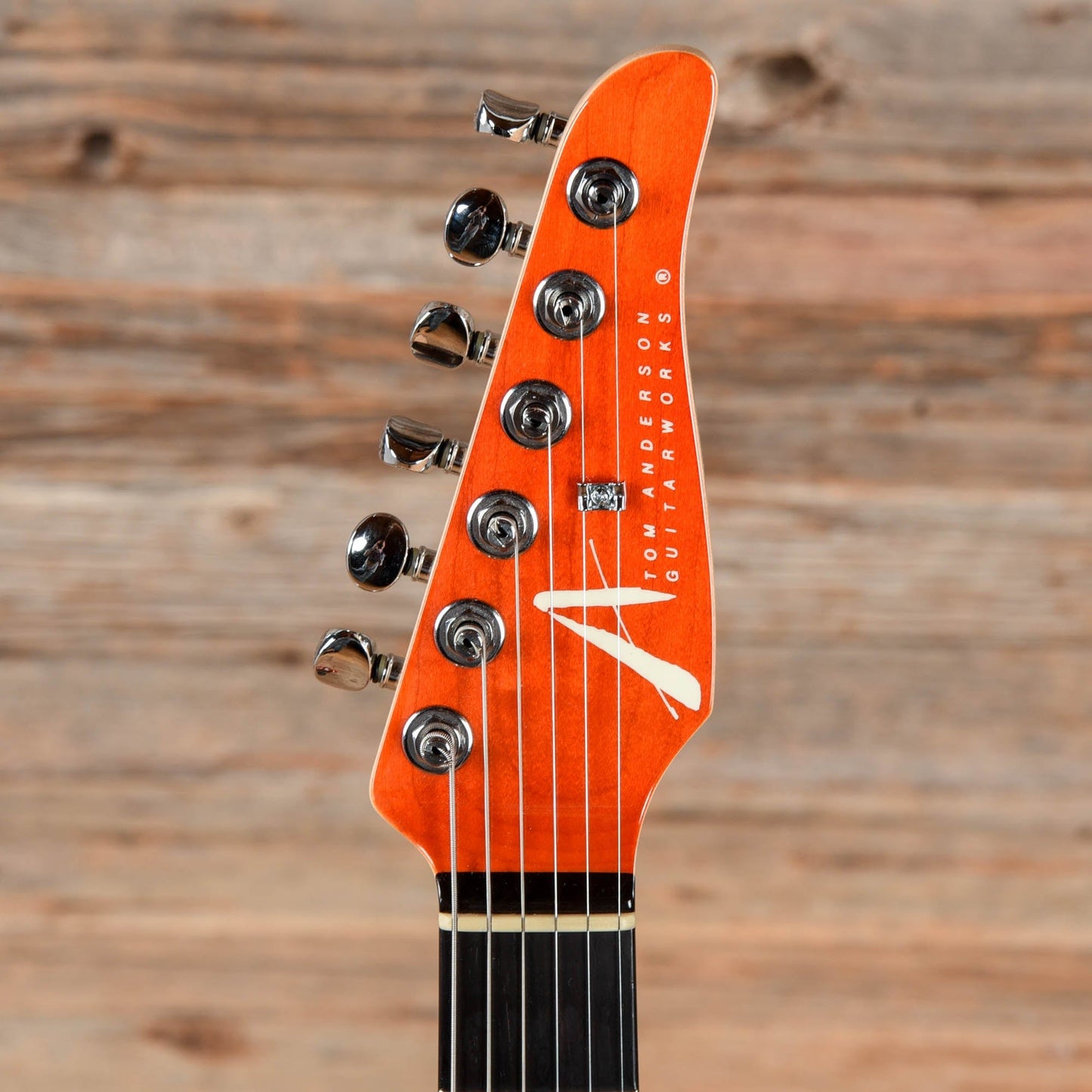 Tom Anderson Telecaster Style USA Orange Trans 1996 Electric Guitars / Solid Body