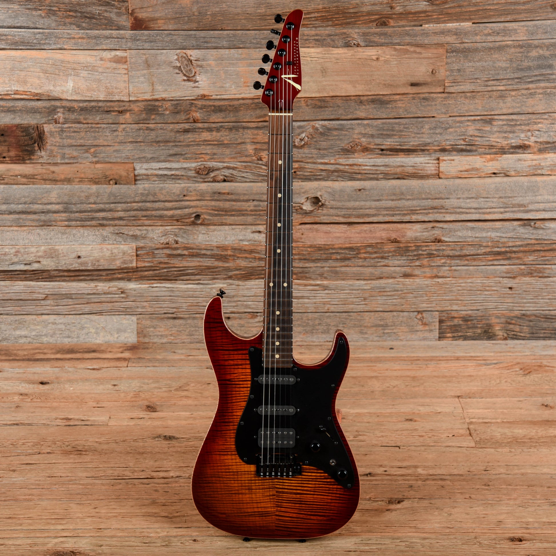Tom Anderson Drop Top Classic Shorty Ginger Burst 2025 Electric Guitars