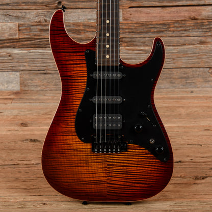 Tom Anderson Drop Top Classic Shorty Ginger Burst 2025 Electric Guitars