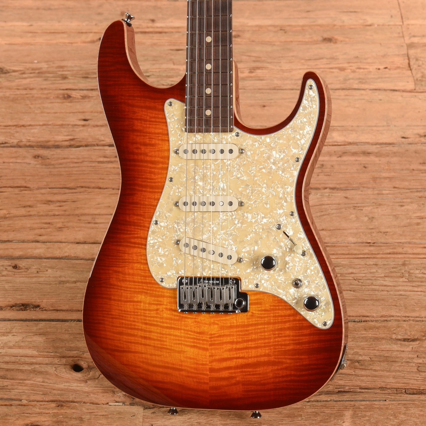 Tom Anderson Drop Top Hollow Classic Cherry Sunburst 2008 Electric Guitars