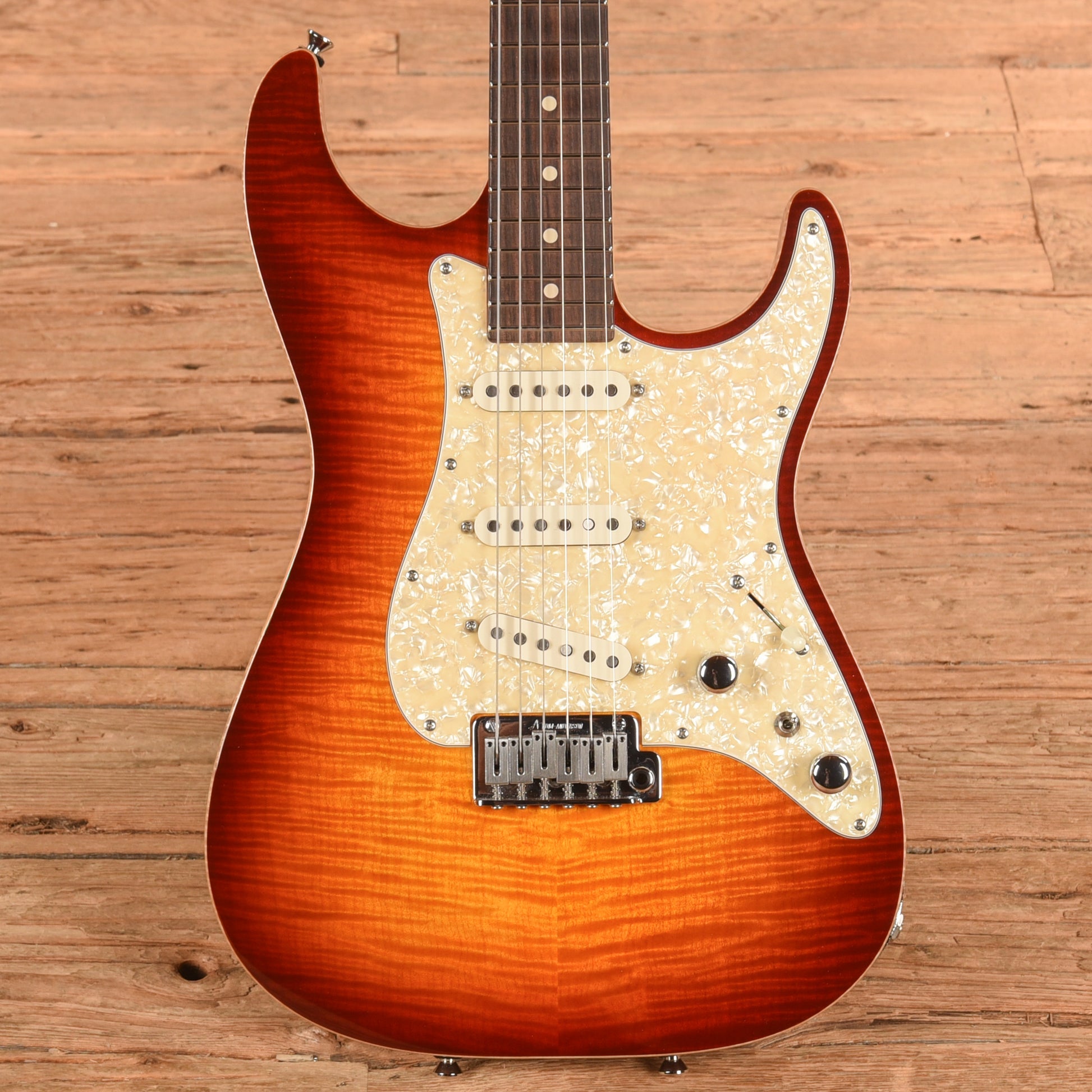 Tom Anderson Drop Top Hollow Classic Cherry Sunburst 2008 Electric Guitars