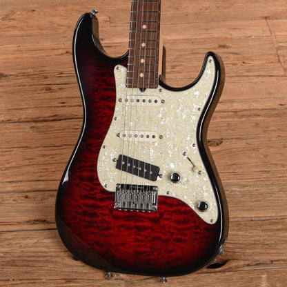 Tom Anderson Drop Top Hollow Classic Red Burst 2004 Electric Guitars