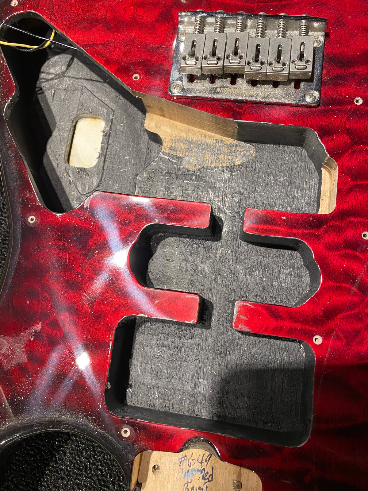 Tom Anderson Drop Top Hollow Classic Red Burst 2004 Electric Guitars