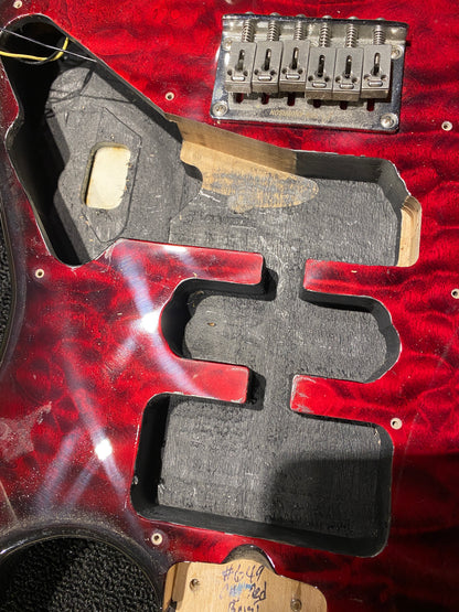Tom Anderson Drop Top Hollow Classic Red Burst 2004 Electric Guitars