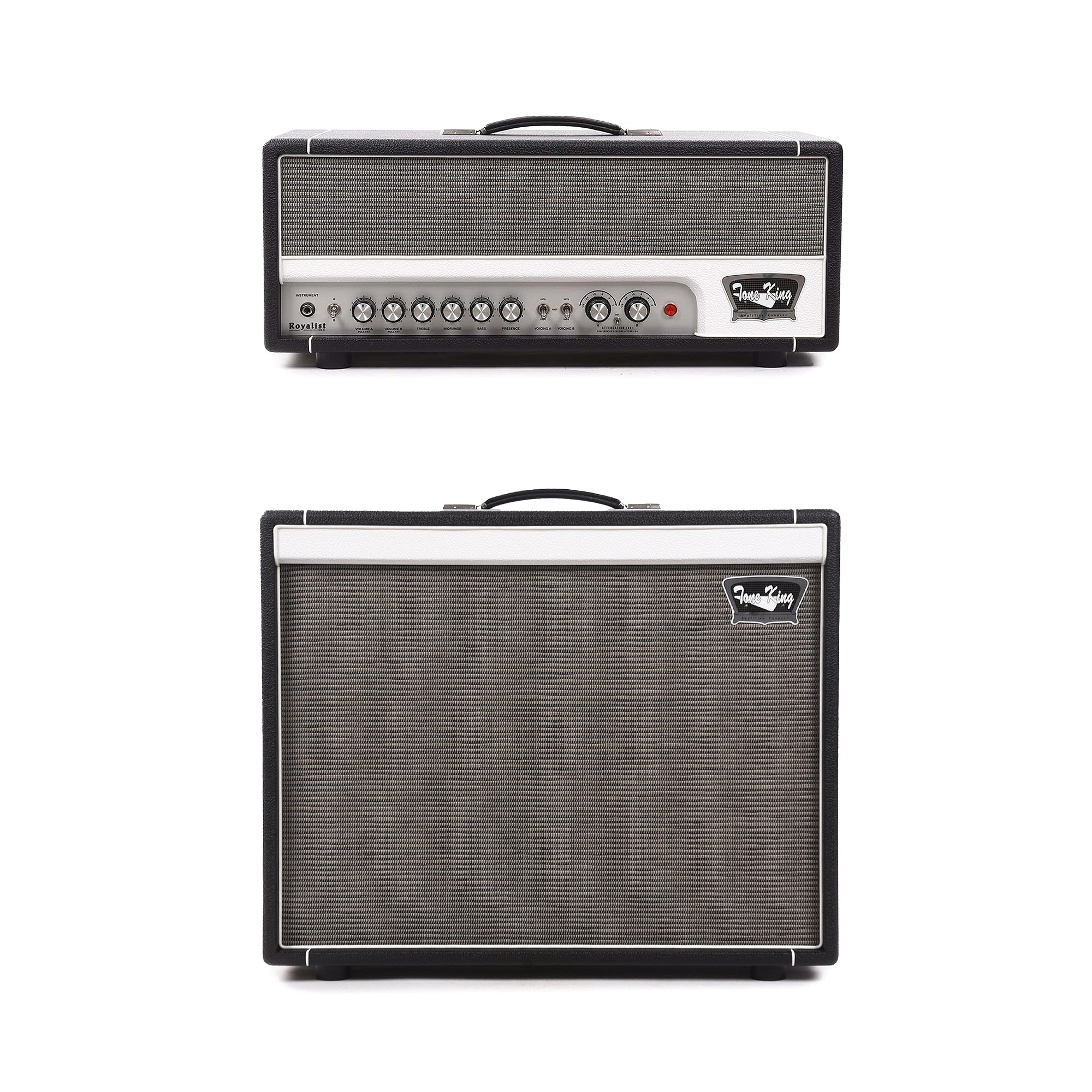 Tone King Royalist 40w Two Channel Tube Amp Head and Royalist 1x12 Amp Cabinet Bundle Amps / Guitar Amps / Guitar Heads