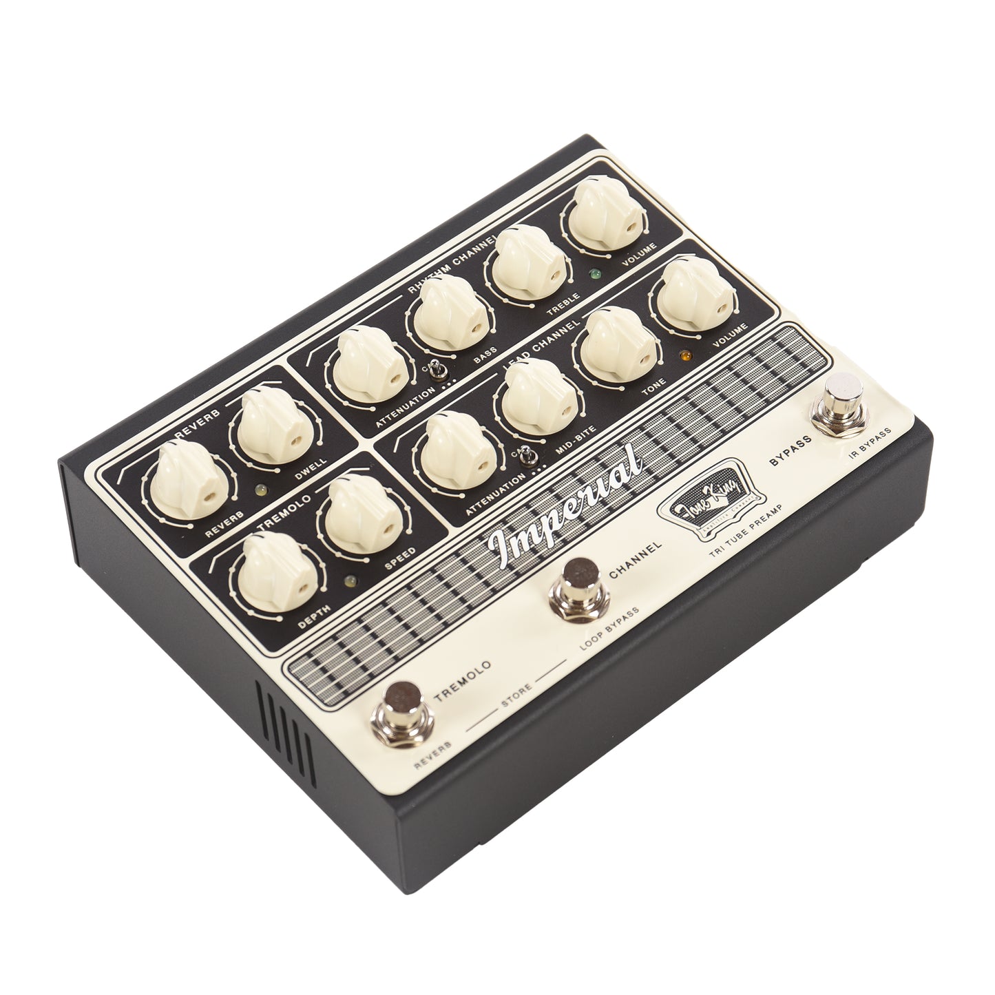 Tone King Imperial Preamp Tri-Tube Preamp Pedal Effects and Pedals / Cabinet Simulators