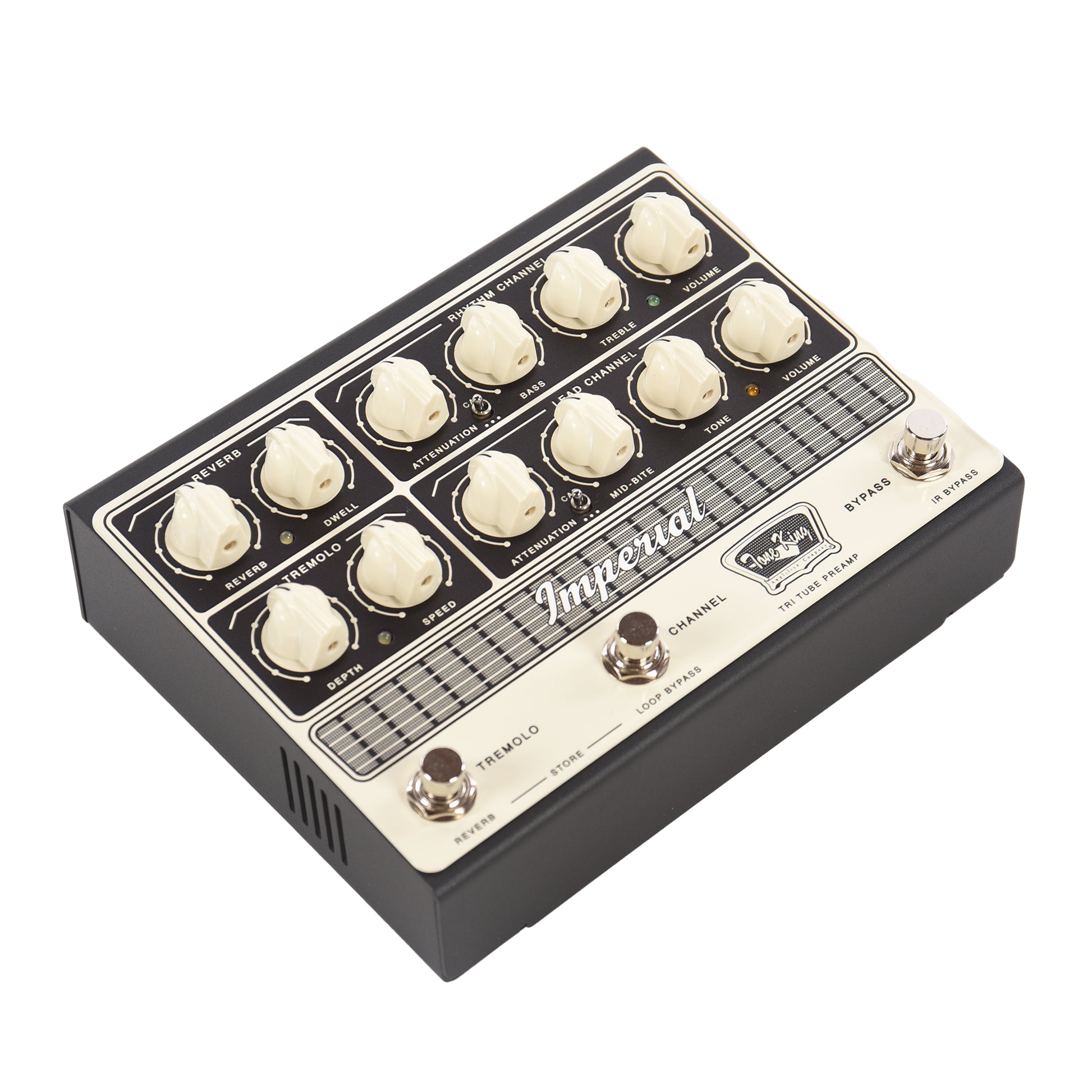 Tone King Imperial Preamp Tri-Tube Preamp Pedal Effects and Pedals / Cabinet Simulators