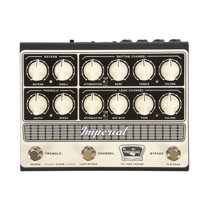 Tone King Imperial Preamp Tri-Tube Preamp Pedal Effects and Pedals / Cabinet Simulators