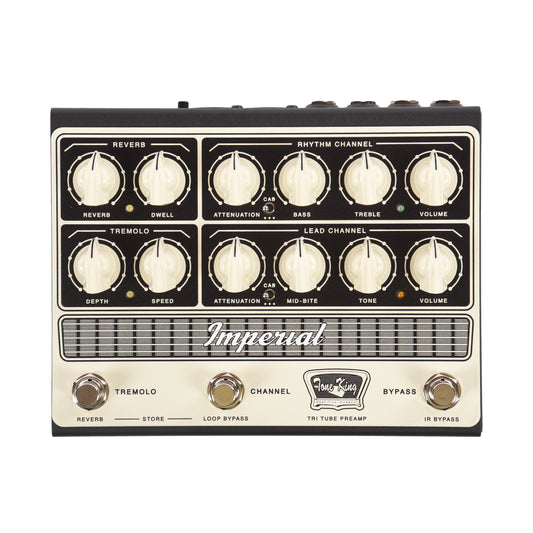 Tone King Imperial Preamp Tri-Tube Preamp Pedal Effects and Pedals / Cabinet Simulators