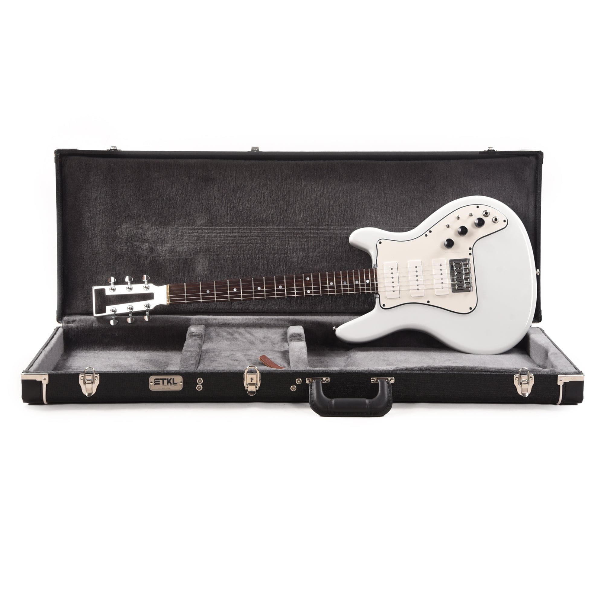 Travis Bean Designs TB500JG White w/OBEL System – Chicago Music