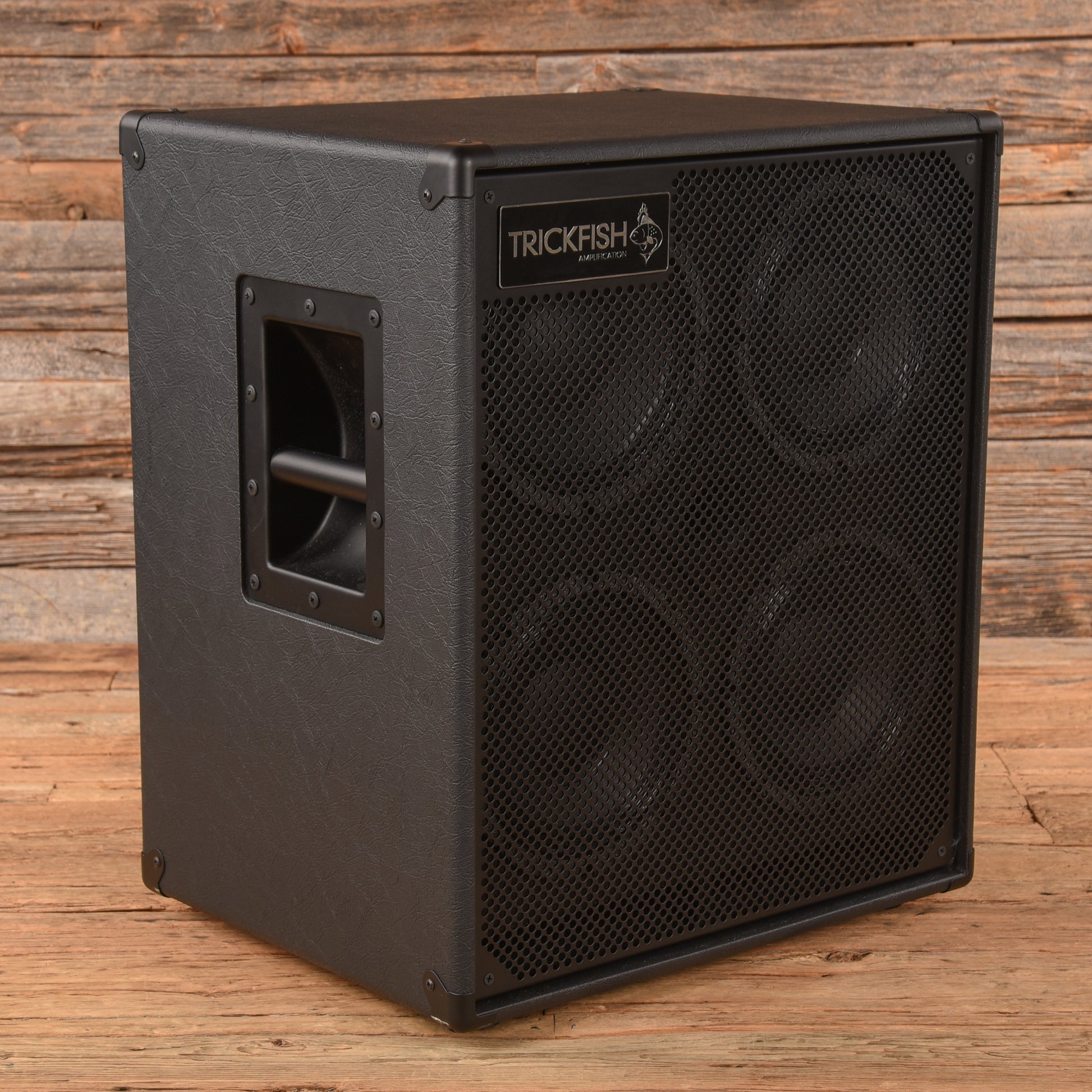 Trickfish TF408 8ohm Bass Speaker Cabinet Black Amplifiers