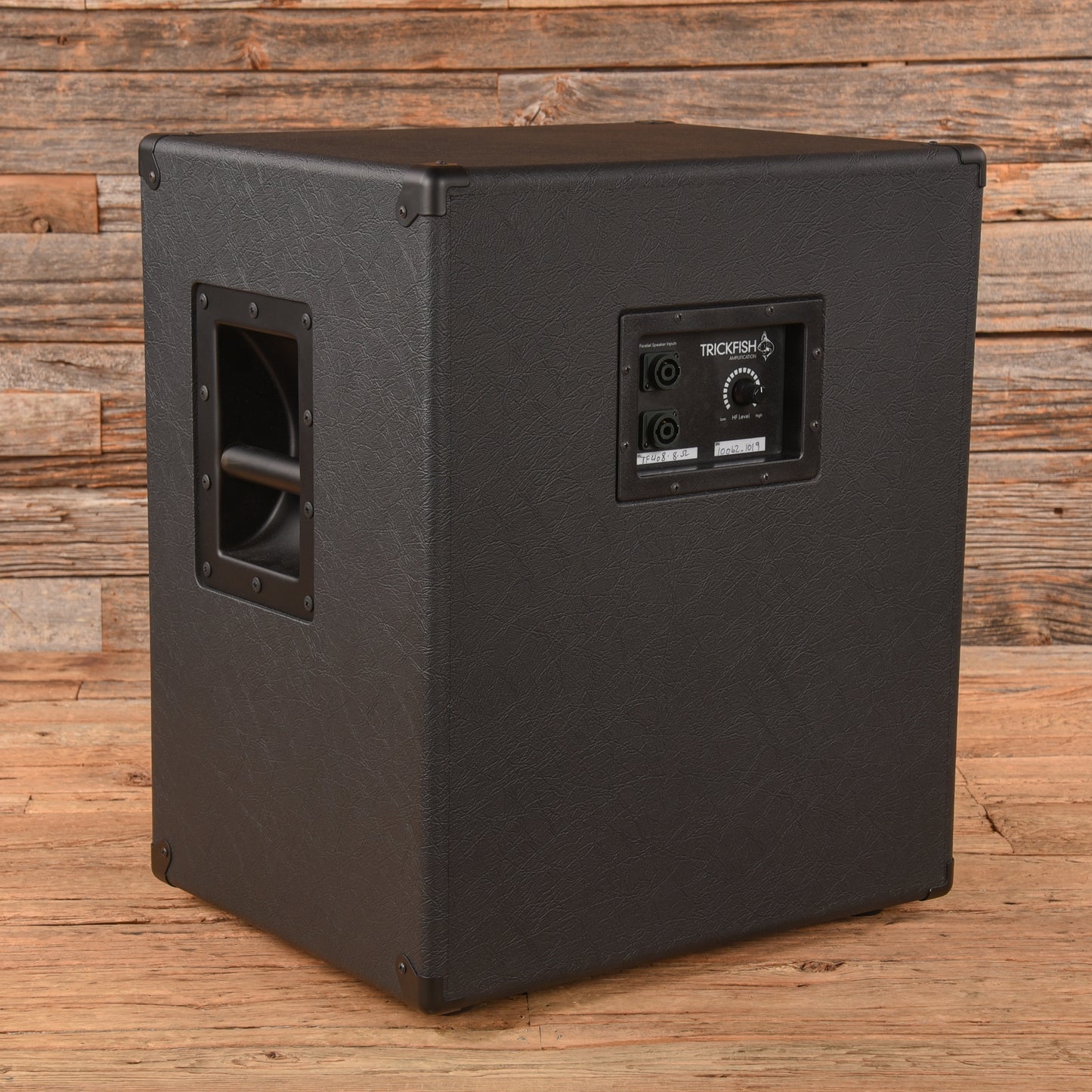 Trickfish TF408 8ohm Bass Speaker Cabinet Black Amplifiers