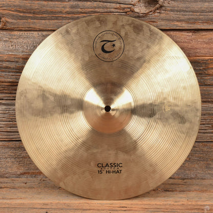 Turkish Cymbals 15" Classic Hi-Hats Pair USED Drums and Percussion
