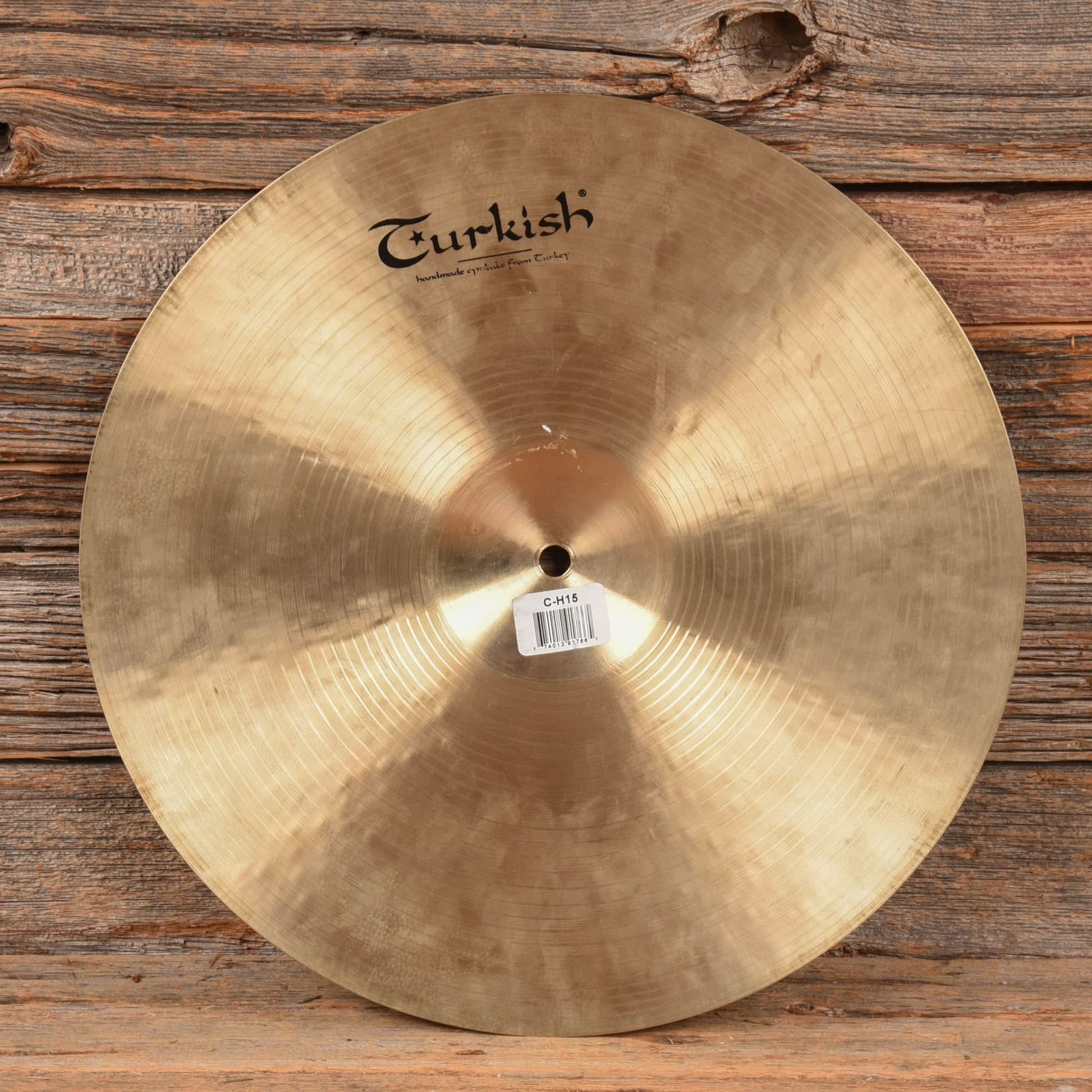 Turkish Cymbals 15" Classic Hi-Hats Pair USED Drums and Percussion