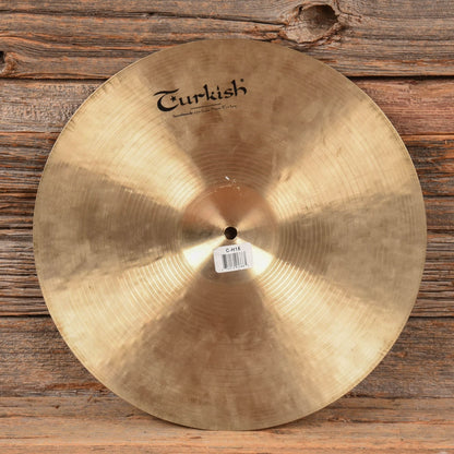 Turkish Cymbals 15" Classic Hi-Hats Pair USED Drums and Percussion