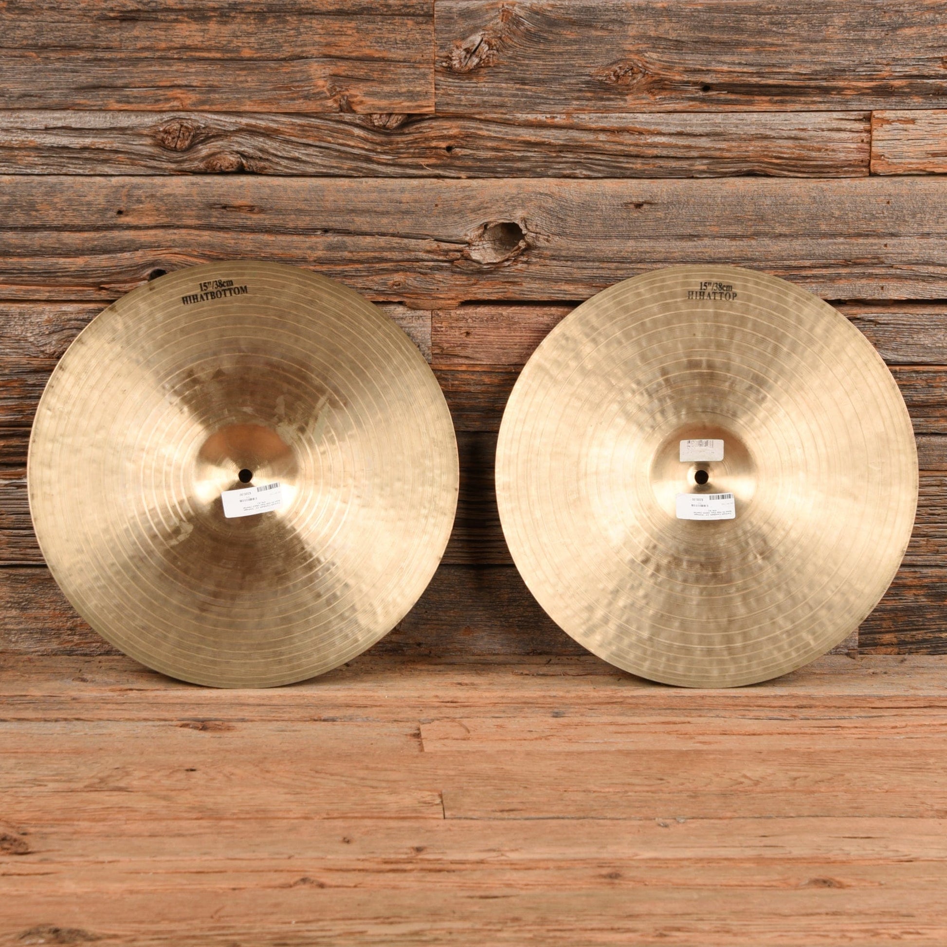 Turkish Cymbals 15" Vintage Soul Hi-Hat Pair USED Drums and Percussion