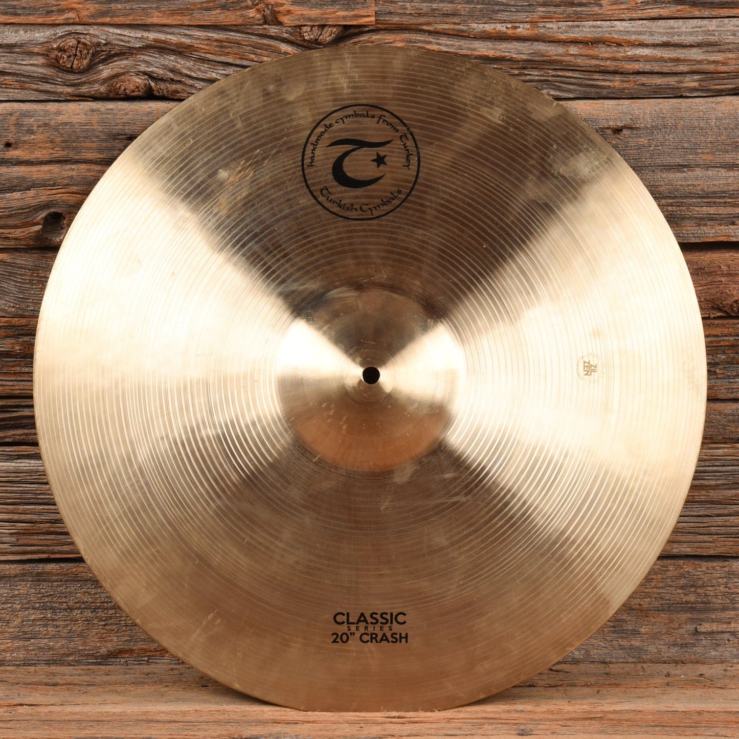 Turkish Cymbals 20" Classic Crash Cymbal USED Drums and Percussion