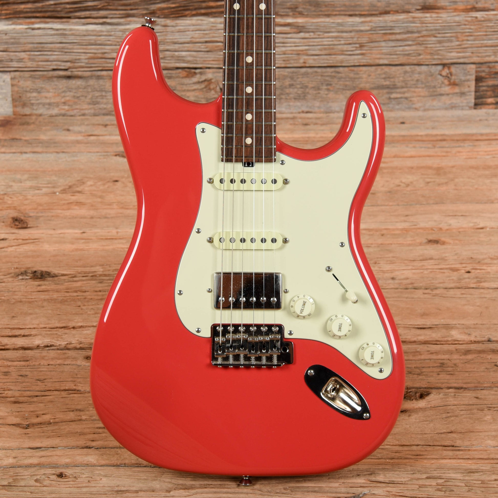 Tuttle S-Type Red Electric Guitars