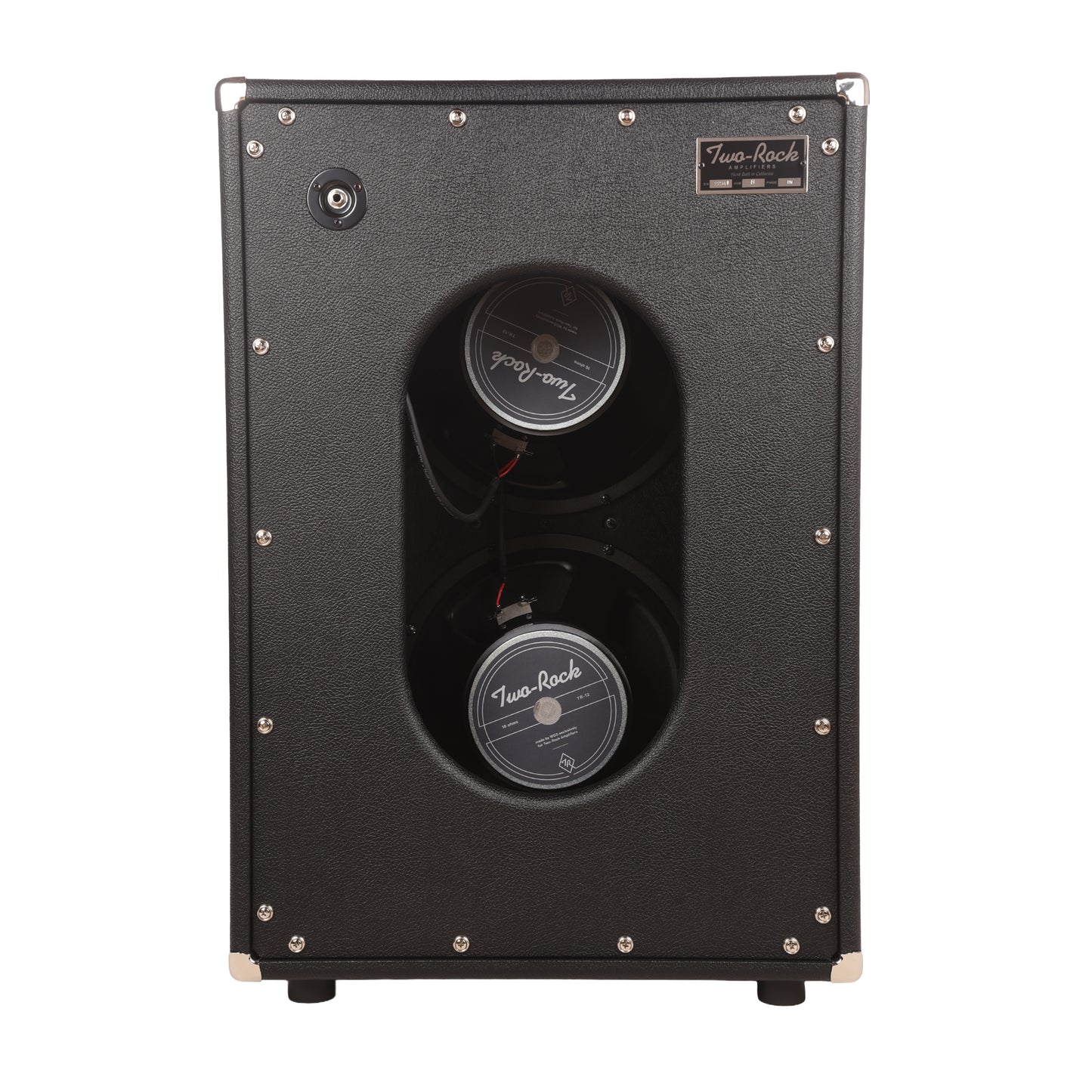 Two Rock 2x12 Vertical Cabinet Black Bronco w/Sparkle Matrix Grille Amplifiers