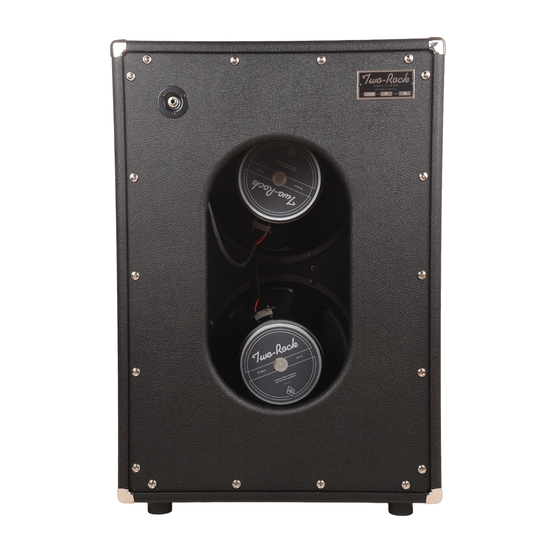Two Rock 2x12 Vertical Cabinet Black Bronco w/Sparkle Matrix Grille Amplifiers
